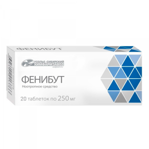Фенибут Усолье Сибирский, 5/10 шт